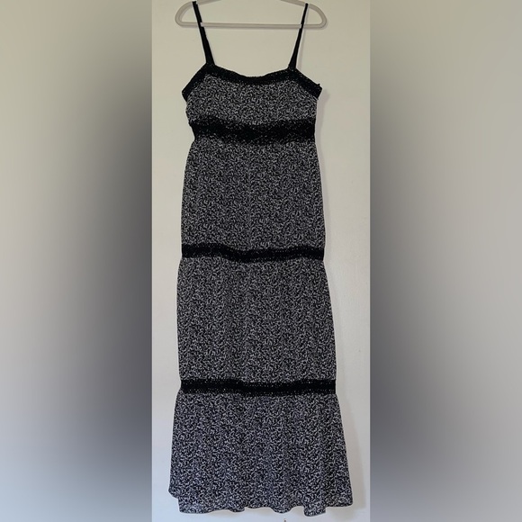 NWOT Michael Kors Strappy Tiered Maxi Dress - Picture 8 of 11